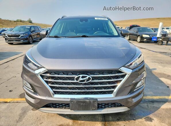 KM8J3CAL5LU129219 2020 HYUNDAI TUCSON Gray Front view