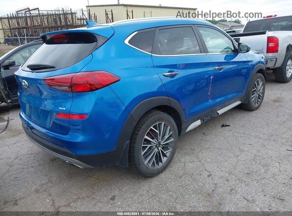 KM8J3CAL6LU112221 2020 HYUNDAI TUCSON Blue Հետևի աջ