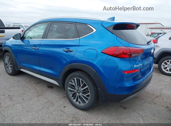 KM8J3CAL6LU112221 2020 HYUNDAI TUCSON Blue Հետևի ձախ