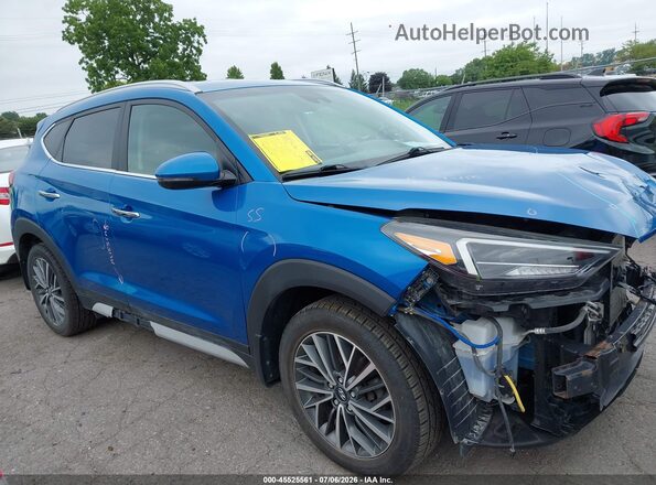 KM8J3CAL6LU112221 2020 HYUNDAI TUCSON Blue Սալոնի 360 աստիճան տեսք