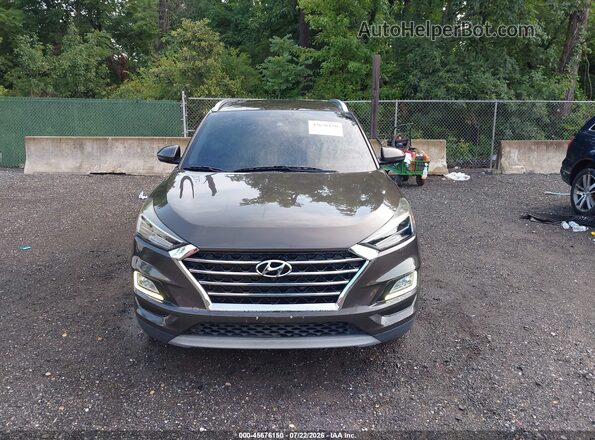 KM8J3CAL6LU166957 2020 HYUNDAI TUCSON Коричневый Вид щитка приборов