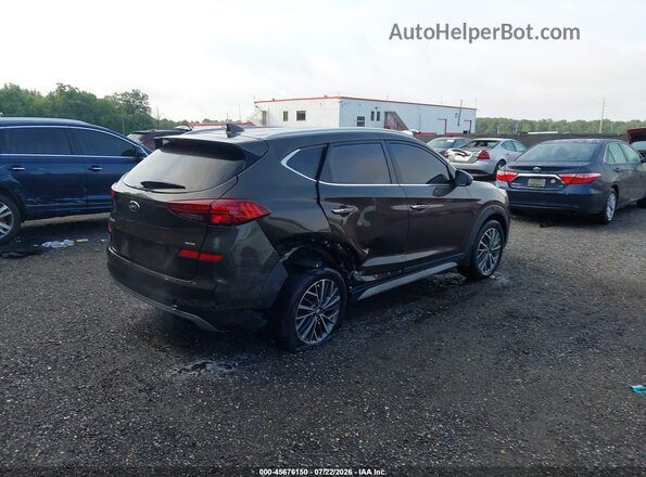 KM8J3CAL6LU166957 2020 HYUNDAI TUCSON Коричневый Задняя правая четверть