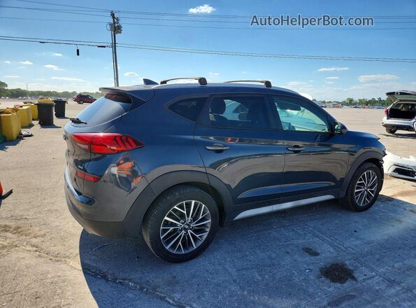 KM8J3CAL6MU342116 2021 HYUNDAI TUCSON Gray Trasero derecho