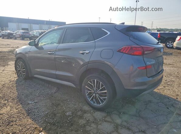 KM8J3CAL6MU352922 2021 HYUNDAI TUCSON Gray უკანა მარცხენა