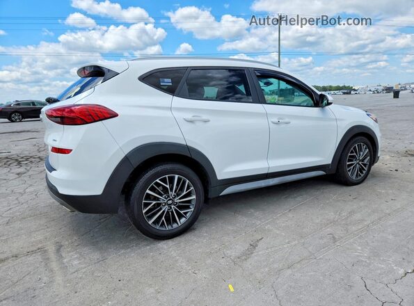 KM8J3CAL7KU058023 2019 HYUNDAI TUCSON White Задня права чверть