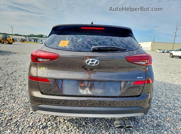 KM8J3CAL7LU164134 2020 HYUNDAI TUCSON Brown უკანა ხედი