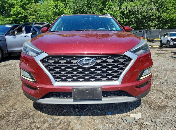 KM8J3CAL8KU893144 2019 HYUNDAI TUCSON Red Vista frontal