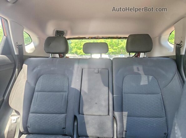 KM8J3CAL8KU893144 2019 HYUNDAI TUCSON Red Vista de los asientos traseros