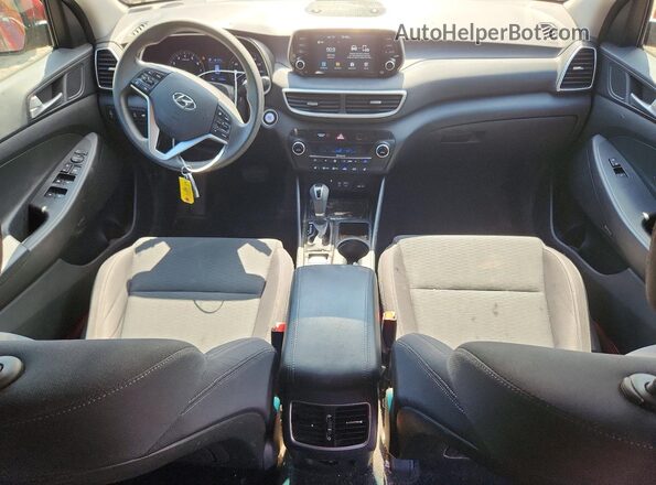 KM8J3CAL8KU893144 2019 HYUNDAI TUCSON Red Vista del salpicadero