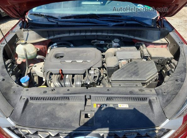 KM8J3CAL8KU893144 2019 HYUNDAI TUCSON Red Vista del compartimento del motor