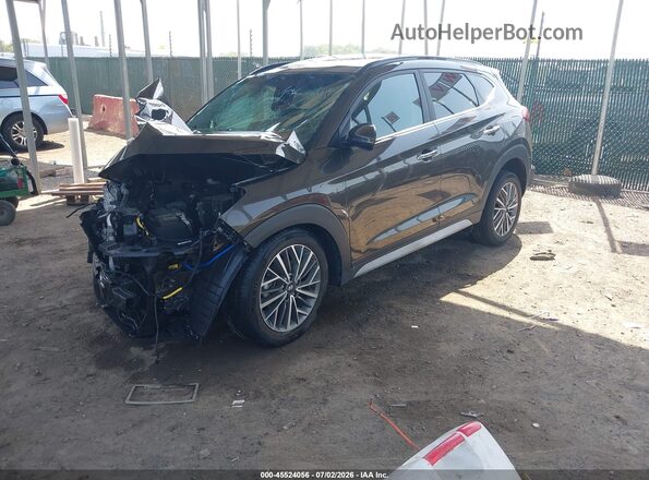 KM8J3CAL8LU088956 2020 HYUNDAI TUCSON Brown Передня ліва чверть