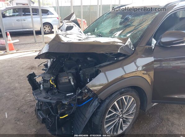 KM8J3CAL8LU088956 2020 HYUNDAI TUCSON Brown Вид спереду