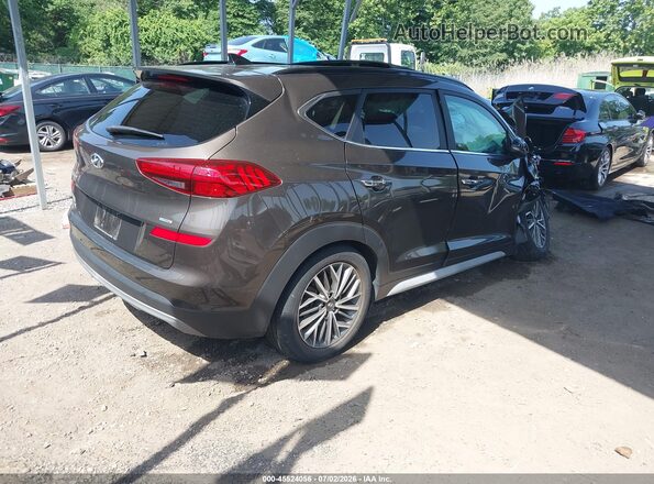KM8J3CAL8LU088956 2020 HYUNDAI TUCSON Brown Задня права чверть