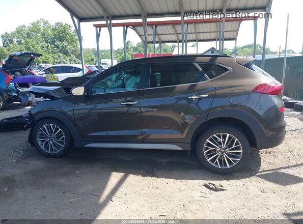 KM8J3CAL8LU088956 2020 HYUNDAI TUCSON Brown Вид задньої частини салону