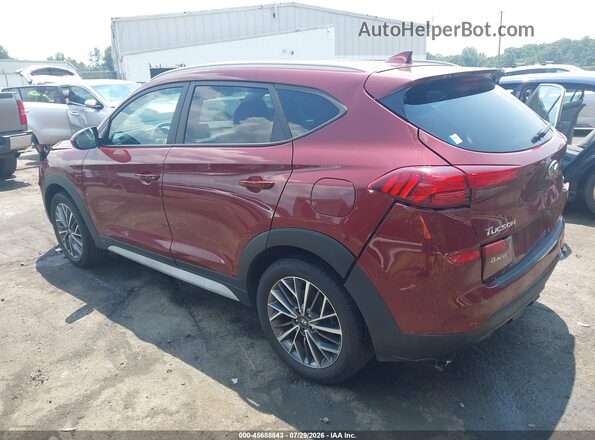 KM8J3CAL8LU089993 2020 HYUNDAI TUCSON Red Trasero izquierdo