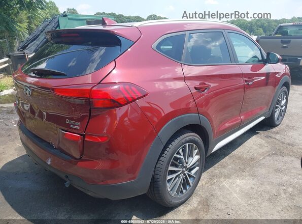 KM8J3CAL8LU089993 2020 HYUNDAI TUCSON Red Trasero derecho