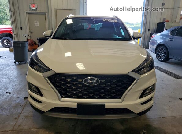 KM8J3CAL8LU183615 2020 HYUNDAI TUCSON White Vista frontal