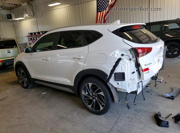 KM8J3CAL8LU183615 2020 HYUNDAI TUCSON White Trasero izquierdo