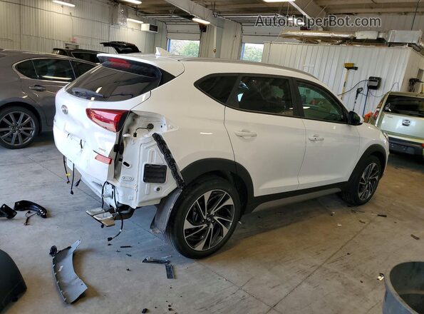 KM8J3CAL8LU183615 2020 HYUNDAI TUCSON White Trasero derecho