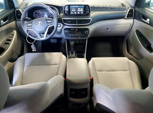 KM8J3CAL8LU183615 2020 HYUNDAI TUCSON White Vista del salpicadero
