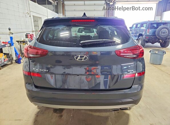 KM8J3CAL8LU244946 2020 HYUNDAI TUCSON Blue Հետևի տեսք