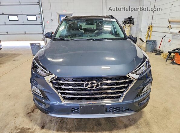 KM8J3CAL8LU244946 2020 HYUNDAI TUCSON Blue Դիմացի տեսք