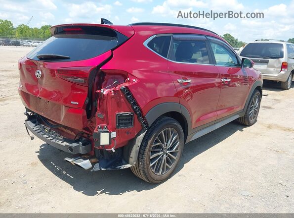 KM8J3CAL8MU374923 2021 HYUNDAI TUCSON Red Rear right
