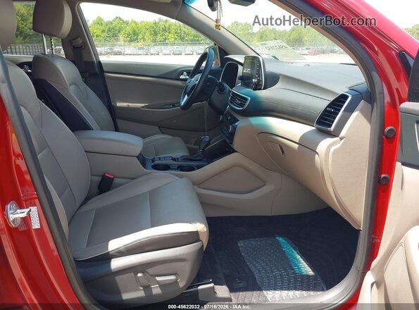 KM8J3CAL8MU374923 2021 HYUNDAI TUCSON Red Front interior view