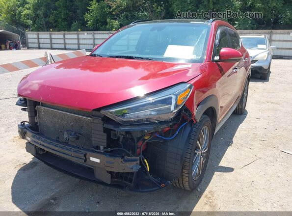 KM8J3CAL8MU374923 2021 HYUNDAI TUCSON Red Front left