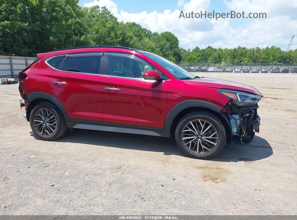 KM8J3CAL8MU374923 2021 HYUNDAI TUCSON Red 360 interior view