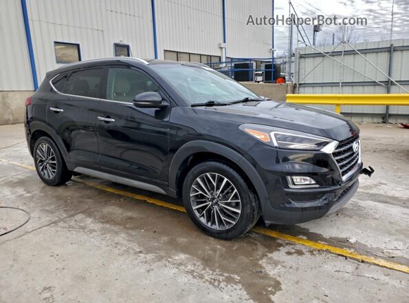 KM8J3CAL8MU407838 2021 HYUNDAI TUCSON Black Передня права чверть