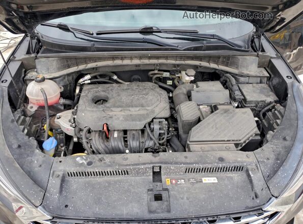 KM8J3CAL8MU407838 2021 HYUNDAI TUCSON Black Вид підкапотного простору