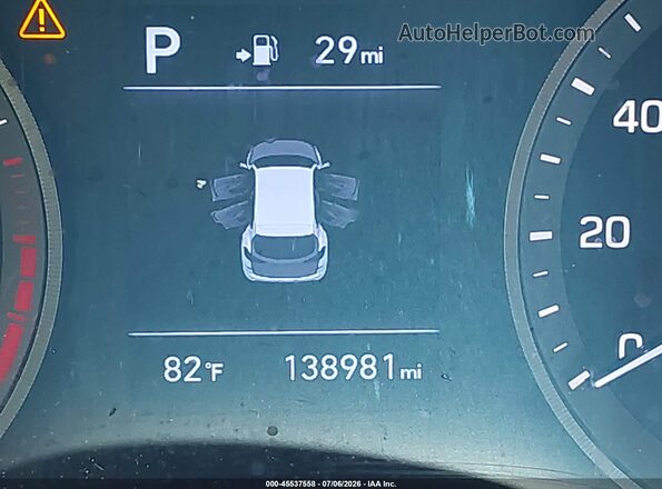 KM8J3CAL9KU838606 2019 HYUNDAI TUCSON Blue 