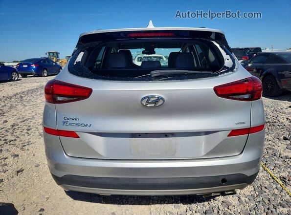 KM8J3CAL9KU844907 2019 HYUNDAI TUCSON Silver უკანა ხედი