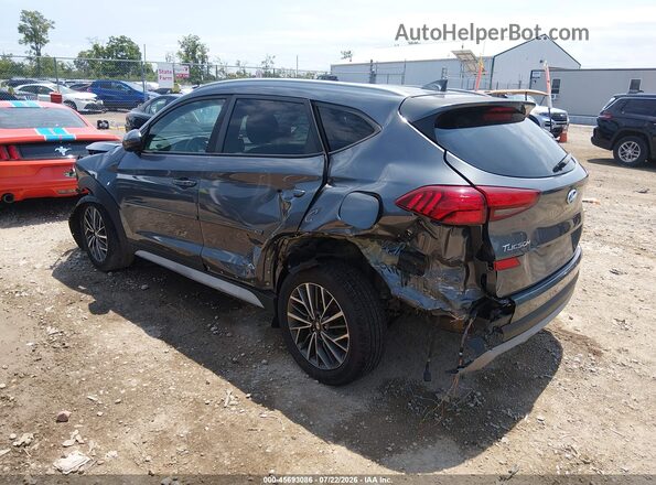 KM8J3CAL9KU846270 2019 HYUNDAI TUCSON Серый Задняя левая четверть