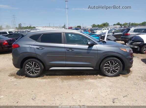 KM8J3CAL9KU846270 2019 HYUNDAI TUCSON Серый Вид задней части салона