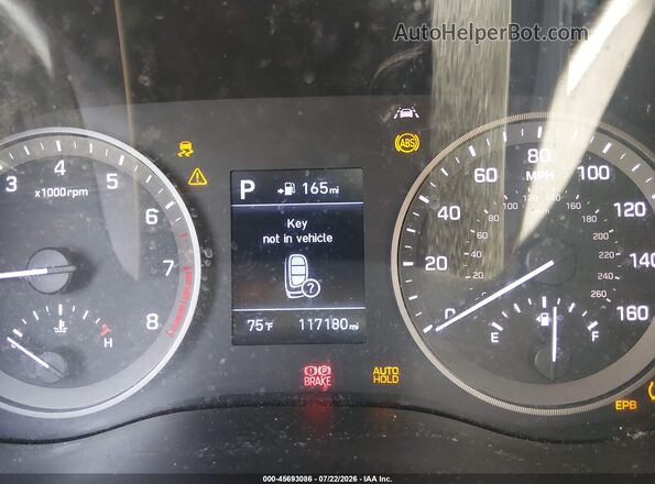 KM8J3CAL9KU846270 2019 HYUNDAI TUCSON Серый Вид задних сидений