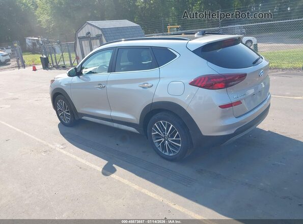 KM8J3CAL9LU226455 2020 HYUNDAI TUCSON Серебряный Задняя левая четверть