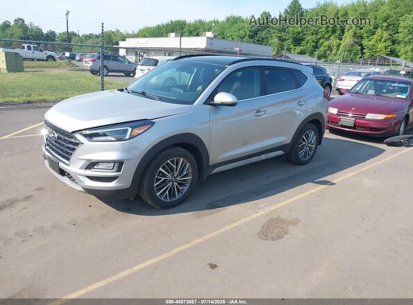 KM8J3CAL9LU226455 2020 HYUNDAI TUCSON Серебряный Передняя левая четверть