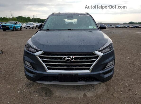 KM8J3CAL9MU384408 2021 HYUNDAI TUCSON Gray წინა ხედი