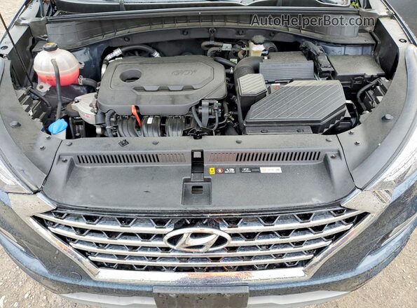 KM8J3CAL9MU384408 2021 HYUNDAI TUCSON Gray ძრავის განყოფილების ხედი