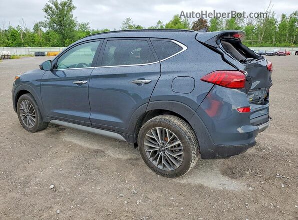KM8J3CAL9MU384408 2021 HYUNDAI TUCSON Gray უკანა მარცხენა