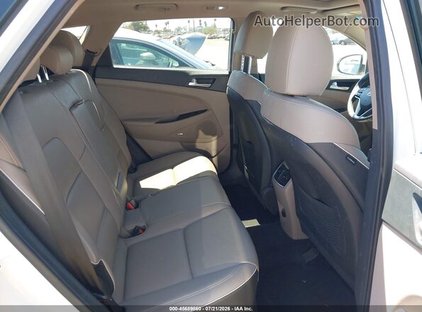 KM8J3CAL9MU394291 2021 HYUNDAI TUCSON White Widok naklejki z numerem VIN