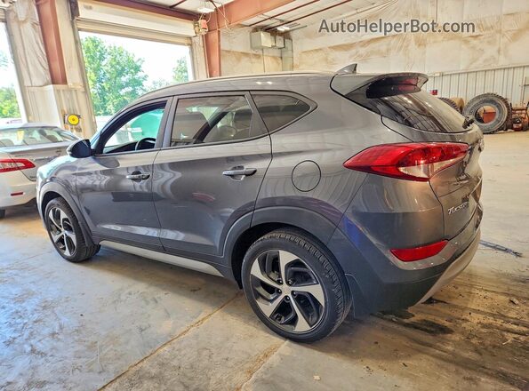 KM8J3CALXJU762862 2018 HYUNDAI TUCSON Gray უკანა მარცხენა