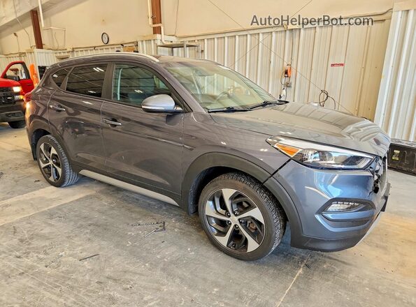KM8J3CALXJU762862 2018 HYUNDAI TUCSON Gray წინა მარჯვენა