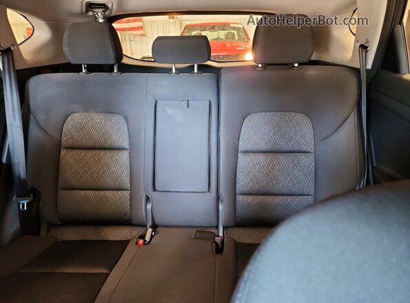 KM8J3CALXJU762862 2018 HYUNDAI TUCSON Gray უკანა სავარძლების ხედი