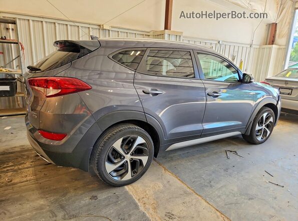 KM8J3CALXJU762862 2018 HYUNDAI TUCSON Gray უკანა მარჯვენა