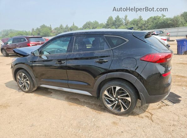 KM8J3CALXKU922952 2019 HYUNDAI TUCSON Black Tył lewy