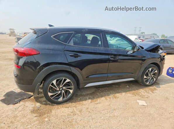KM8J3CALXKU922952 2019 HYUNDAI TUCSON Black Tył prawy