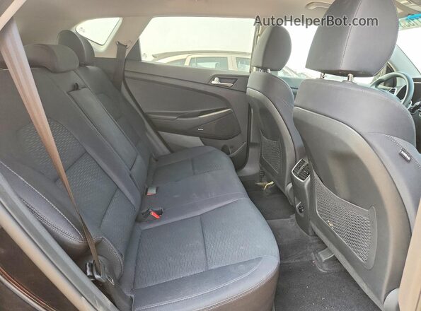 KM8J3CALXKU922952 2019 HYUNDAI TUCSON Black Widok tylnych siedzeń